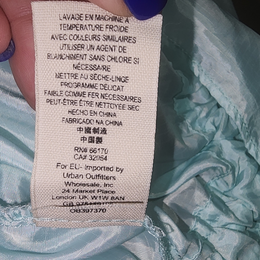 Free People Ripstop Nylon Tech Parachute Jacket S - Picture 9 of 11